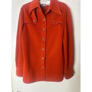 Vintage Act 111 Terracotta Top/Jacket.